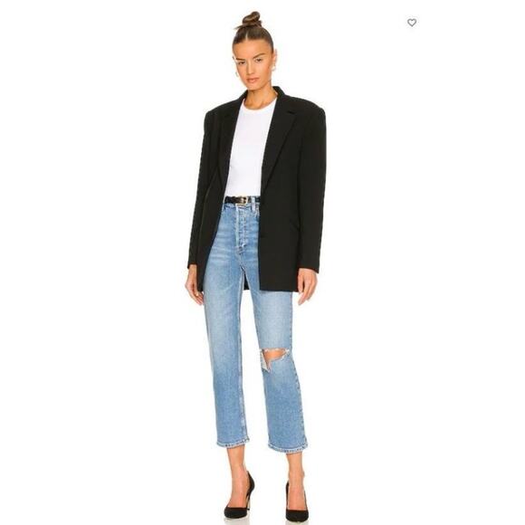 RE/Done 70’s Stove Pipe High Rise Straight Leg Jeans Sz.31 NWT - Picture 1 of 16